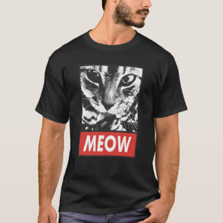 T-shirt Chat Top Meow Kitty Chats Maman Et Papa Chat 25