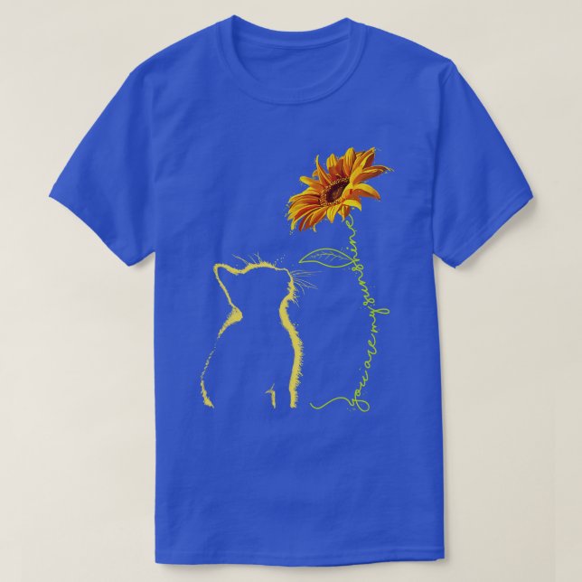 T-shirt Chat Vous Êtes Mes Chats Sunshine (Design devant)