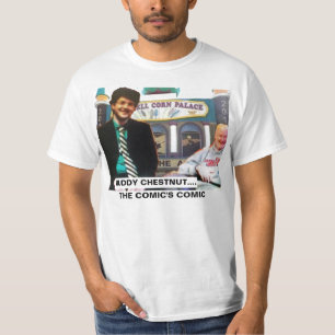 T-shirt châtaigne d'ami, le comique comique