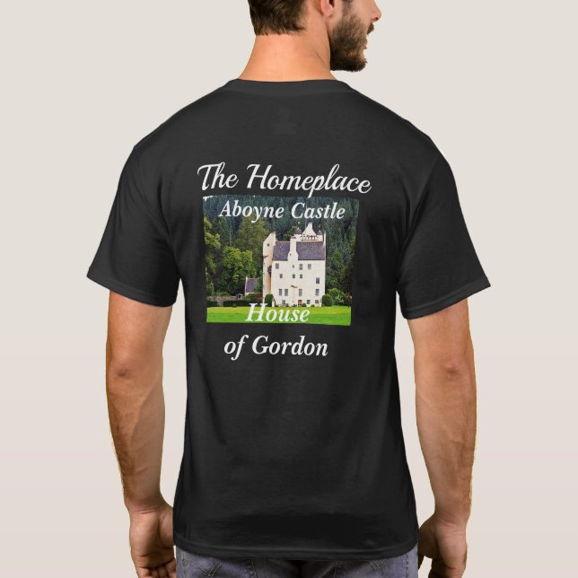 T-shirt Château Aboyne - Maison de Gordon (Dos)