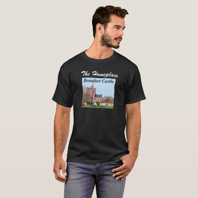 T-shirt Château de Beaufort - Clan Fraser (Devant entier)