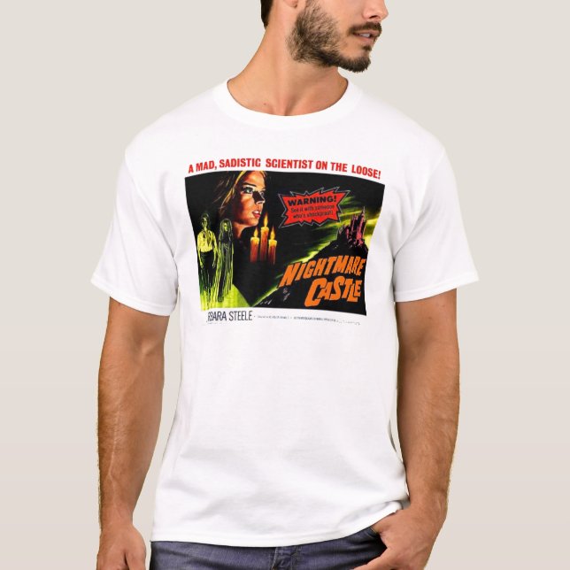 T-shirt Château de cauchemar (Devant)
