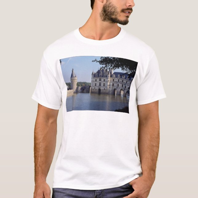 T-shirt Chateau De Chenonceau, France (Devant)