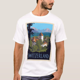 T-shirt Château de Chillon Suisse