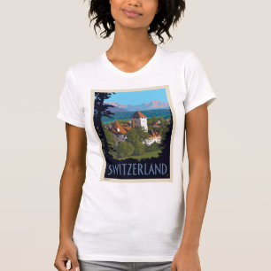 T-shirt Château de Chillon   Suisse