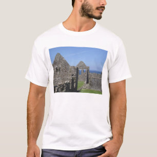 T-shirt Château de Dunluce près de Bushmills et de Portr