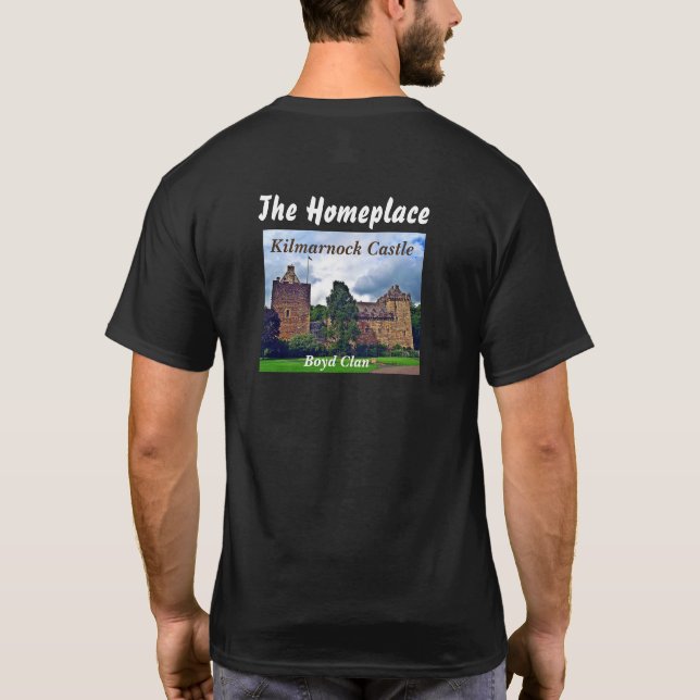 T-shirt Château de Kilmarnock - Boyd Clan (Dos)