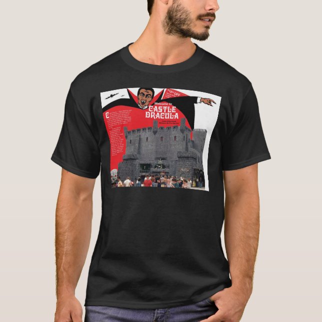 T-shirt Château Dracula dans Wildwood, New Jersey (Devant)