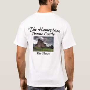 T-shirt Château écossais de Doune de Shaws Ancienne famill