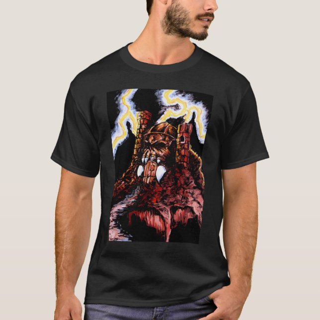 T-shirt Château Grayskull (Devant)