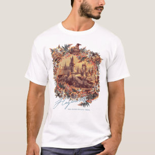 T-shirt CHÂTEAU HOGWARTS™ Graphique floral