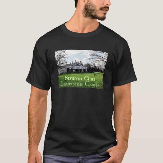 T-shirt Château Lauriston d'Ecosse - Straton Clan (Devant)