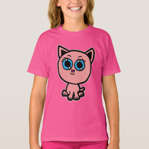 T-shirt Chaton Chibi Rose