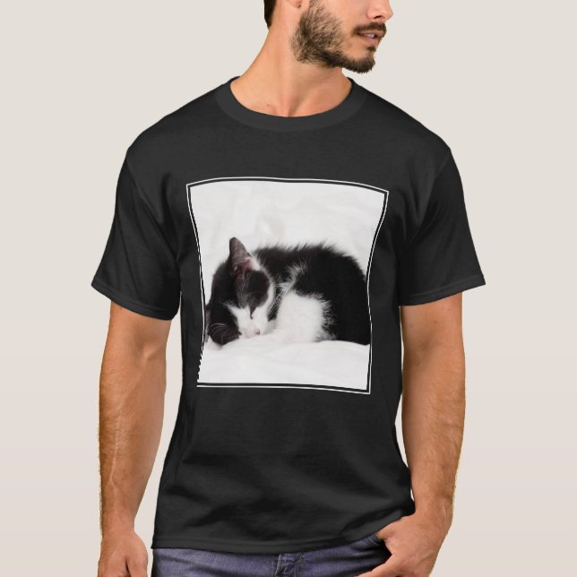 T-shirt Chaton de sommeil (Devant)