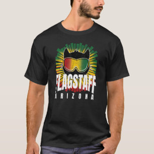T-shirt Chaton Reggae de Flagstaff avec lunettes de ski ja