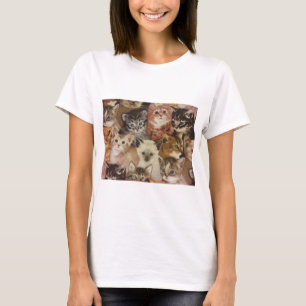 T-shirt Chatons