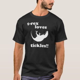 T-shirt Chatouillements d'amours de T-Rex !
