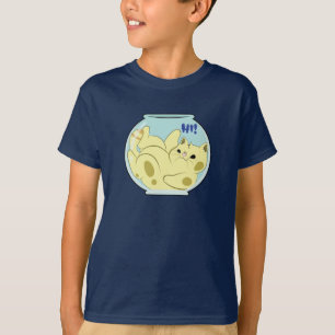 T-shirt Chats - Cat In A Fishbowl dit Hi