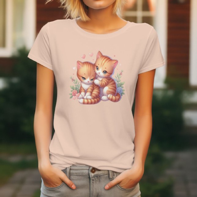 T-shirt Chats Charmeurs (Créateur téléchargé)