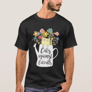 T-shirt Chats contre les catcall Chats contre les chats di
