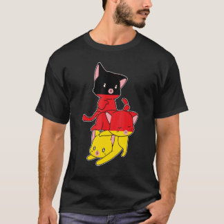 T-shirt Chats d'Allemagne Allemagne Allemand