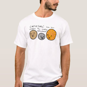 T-shirt Chats de cercle