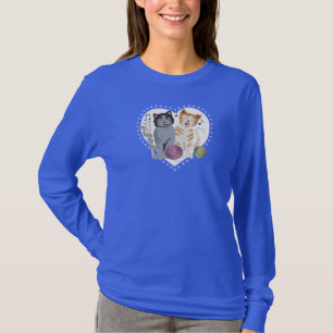 T-shirt Chats de chant chemises d'OBSCURITÉ de fil