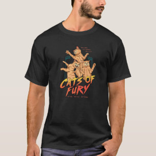 T-shirt Chats de Fureur