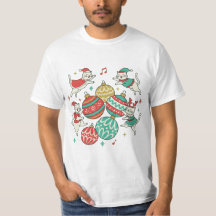Chats de Noël vintage
