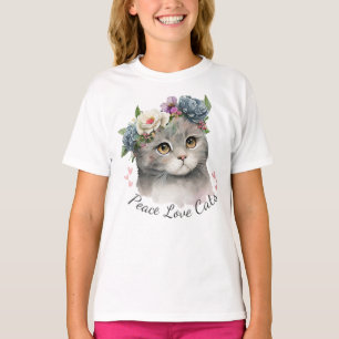T-shirt Chats de paix