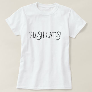 T-SHIRT CHATS DE SILENCE !