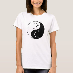 T-shirt Chats de YinYang