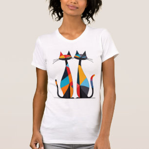 T-shirt Chats en amour