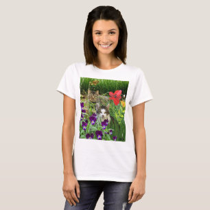 T-shirt Chats en Amoureux de les chats de jardin