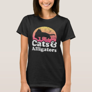 T-shirt Chats et alligators Alligator pour Hommes Femmes G