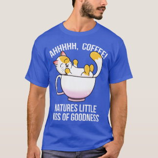 T-shirt Chats Et Café Amoureux des chats Louveur De Café