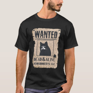T-shirt Chats Et Chat De Schrodinger