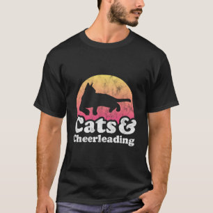 T-shirt Chats Et Cheerleader Homme Ou Femme Chat Et Che