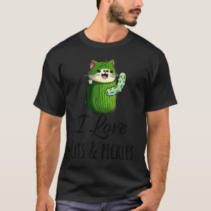 T-shirt Chats Et Cornichons