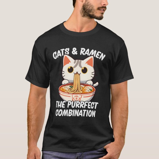 T-shirt Chats Et Ra La Combinaison Purifiée (Devant)