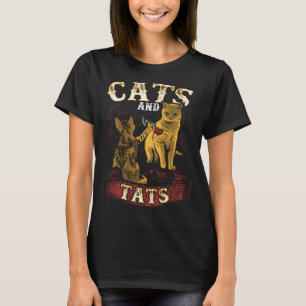 T-shirt Chats Et Tats - Drôle Propriétaire De Chat Enceint