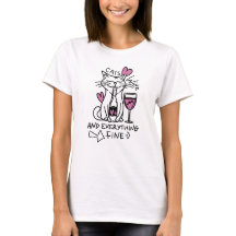Chats et vin | Amoureux des chats drôle