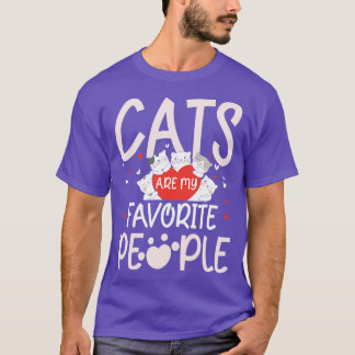 T-shirt Chats favoris