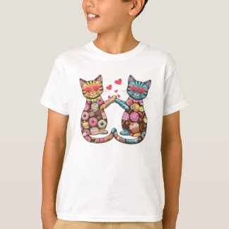 T-shirt Chats Love