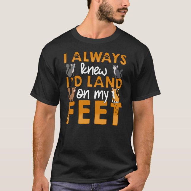 T-shirt Chats mignons Drôle Dire (Devant)