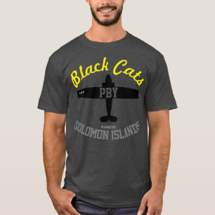 T-shirt Chats noirs PBY de Warkites