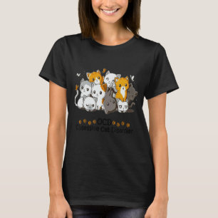 T-shirt Chats Papillon Kitten Kitty mignonne Cool Drôle Ch