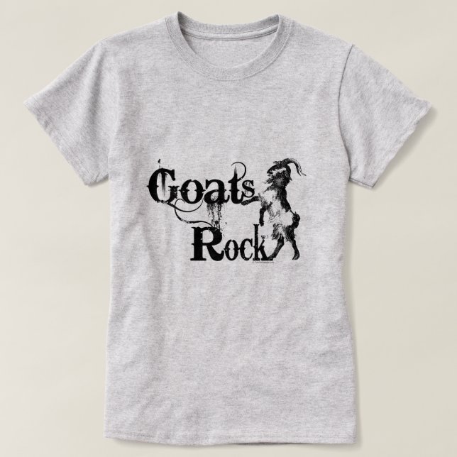 T-shirt CHATS ROCK | par TotallyGoatally™ (Design devant)