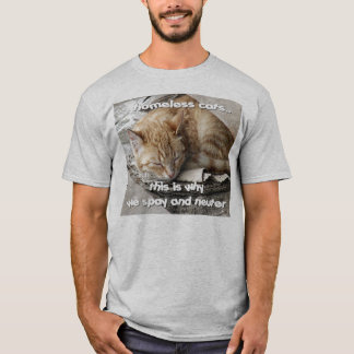 T-shirt Chats sans abri