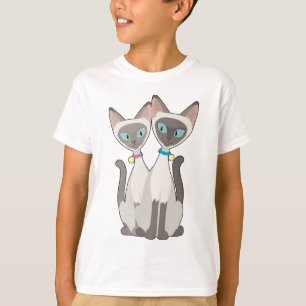 T-shirt Chats siamois